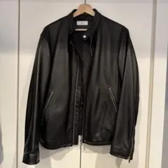 417 ÉDIFICE ラムレザーシングルライダースジャケット