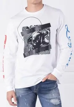 タグ付き DIESEL グラフィックロングスリーブTシャツのサムネイル