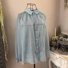Te chichi TERRASSE シアー長袖ブラウス♡のサムネイル