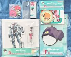 マチュ　一番くじビジュアルスタンド&ステッカー&ガシャポンアクスタ　ジークアクス