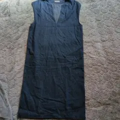 Helm デニム ノースリーブワンピース