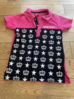 BABYDOLL クラウンと星 Tシャツ