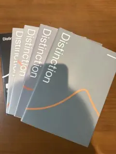distinction 1〜4 ＋s 5冊セット Distinction 5冊 + Structures セット【オリジナルボールペン