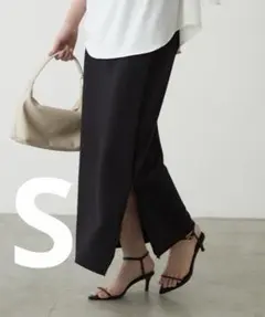 LOUNGEDRESS ポンチZIPタイトスカート　ブラック　Sのサムネイル