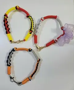 パラコード ハンドストラップ 3点