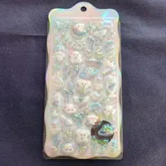 【正規品】ボンボンドロップシール☆わんわんボンボン☆ちゅるきら☆オーロラ