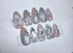 オーダーネイル　ネイルチップ　ワンホン　韓国　マグネット