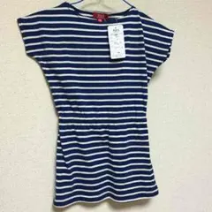 POLO ボーダー ワンピース 100