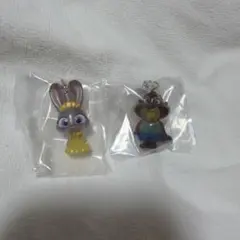 ズートピア ジュディ ビーバー キーホルダー 2種セット