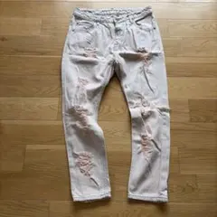 PAGEBOY ダメージデニムパンツ
