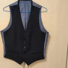 ストライプ スーツベスト