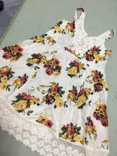 アクシーズファム 花柄 ワンピース チュニック