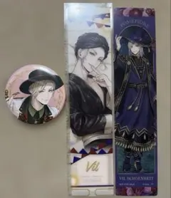 ツイステ　ヴィル・シェーンハイト　ラ・ボンボニエール　缶バッジ　購入特典