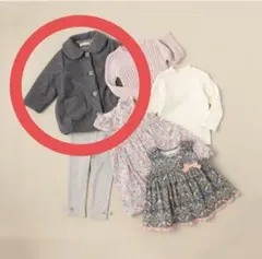 センス・オブ・ワンダー グレー コート 90cm