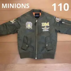 mimions　MA-1 110 ブルゾン　ミニオン　カーキ
