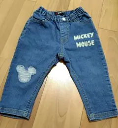 BABYDOL ミッキーマウス デニム パンツ 90