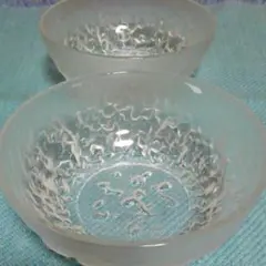 #昭和レトロ#ガラスのボウル　2点