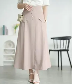 ツイルフレアスカート 4L