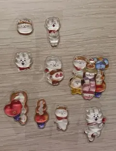 BT21 RJ TATA ぷくぷくシール セット