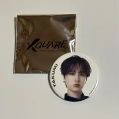 INI XQUARE 缶バッジ 尾崎匠海