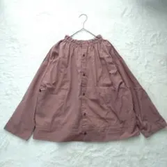 ブラウスシャツフリル