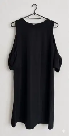 ZARA Trafaluc オープンショルダーワンピース ブラック S