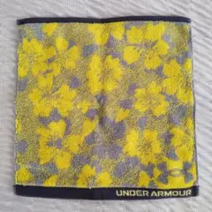【新品・未使用】UNDER ARMOUR 花柄タオルハンカチ(箱付き)