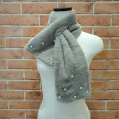 フェイクファーマフラー