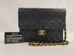 CHANEL マトラッセ チェーンショルダーバッグ ブラックのサムネイル