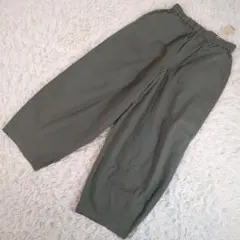 タグ付き未使用品　studio CLIP　リファルココクーンワークパンツ　Lのサムネイル