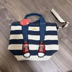 mis zapatos ミスサパト　ストライプ ショルダーバッグ　新品未使用品