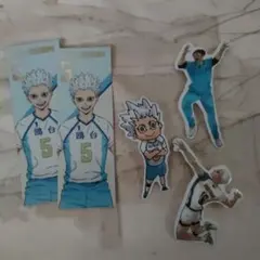 ハイキュー　星海光来　昼神幸郎　ステッカー
