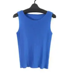 PLEATS PLEASE プリーツプリーズ　イッセイミヤケ　タンクトップ 中古・古着通販】PLEATS PLEASE プリーツノースリーブカットソー