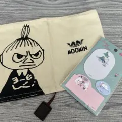 ムーミン ダイカット付箋&リトルミイ文庫カバーセット