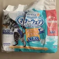 ユニ・チャーム マナーウェア ねこ用 Sサイズ 23枚のサムネイル