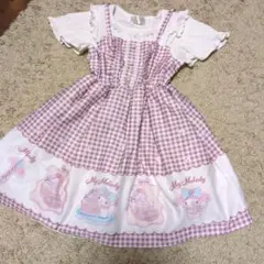 マイメロディ　半袖ワンピース　120cm
