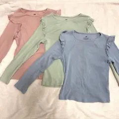 H&M 長袖カットソー 3枚セット 8Y