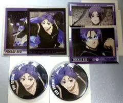 ブルーロック　ナイトサッカー　御影玲王　缶バッジ　ステッカー　まとめ売り