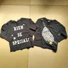 デビロック　キッズ　ロンＴ 100cm　２枚セット