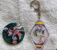 シャーマンキング アクリルキーホルダー 缶バッジ セット