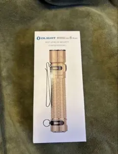 OLIGHT WARRIOR Mini2 Brass 真鍮 限定品 廃盤 レア - メルカリ