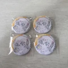 名探偵コナン コナン展 缶バッジ 原画 限定 安室透 降谷零 バーボン　４点