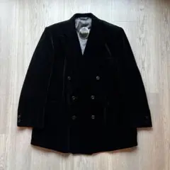 torino ベロア調 ジャケット ブラック ヴィンテージ感 新品 タグ付き