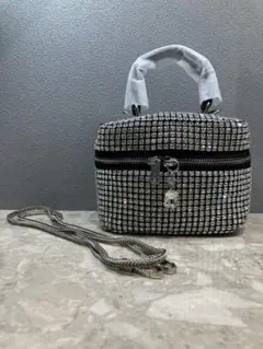 2WAY ラインストーン ミニショルダーバッグ