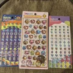 たまごっち　ボンボンドロップシール　プチプチシール3点セット