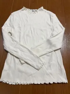 GLOBAL WORK ホワイト 長袖 Tシャツ L