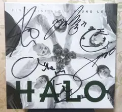 HALO 直筆 サイン 非売品 cd 헤일로 韓流 韓国 kpop アルバム