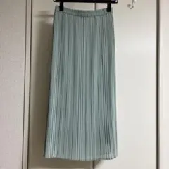ユニクロ　UNIQLO シフォンプリーツナロースカート