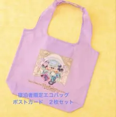 ファンタジースプリングス　エコバッグ ポストカード付