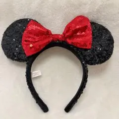 東京ディズニーリゾート ミニーマウス スパンコール カチューシャ